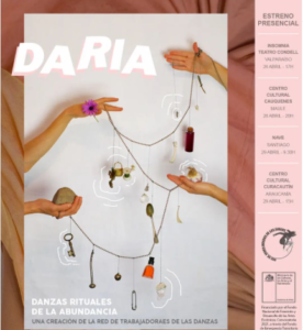 Afiche cortometraje DARIA