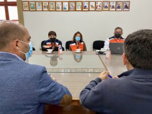 Reunión sobre plan de intervención integral en Población Juan Noé