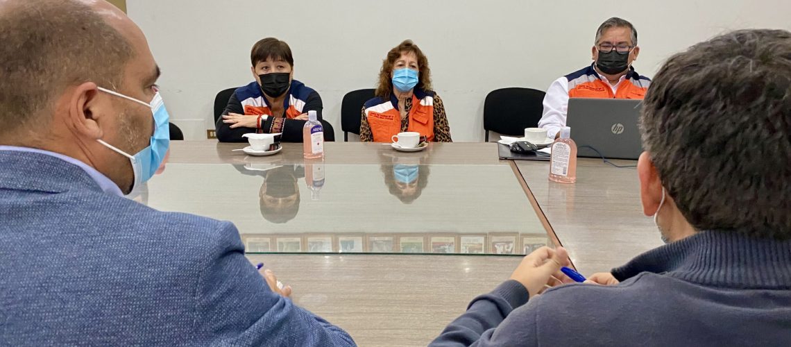 Reunión sobre plan de intervención integral en Población Juan Noé