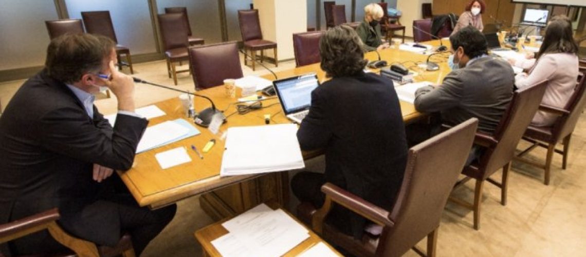 Comisión de constitución del Senado votando sobre idea de legislar sobre el matrimonio adolescente